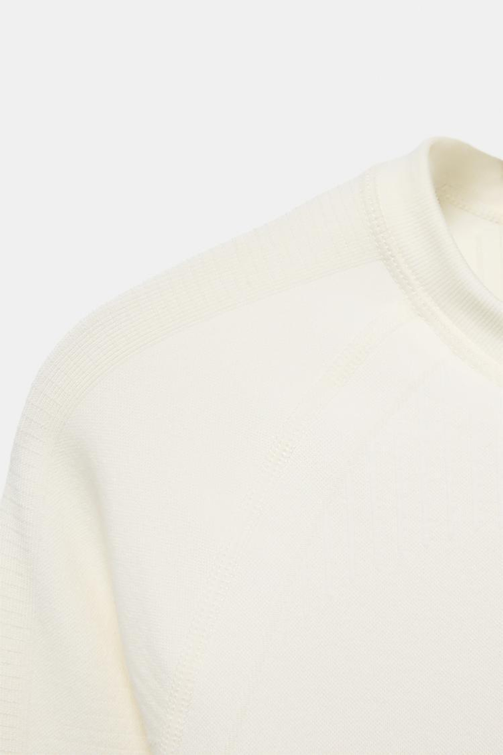 ZARA ТЕРМОФУТБОЛКА SKI COLLECTION, ЭКРЮ