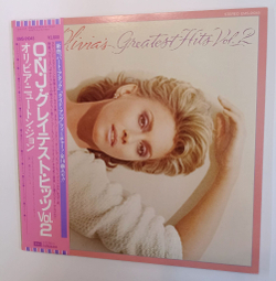Винтажная виниловая пластинка LP Olivia Newton John Olivias Greatest Hits Vol. 2 (Japan 1982)