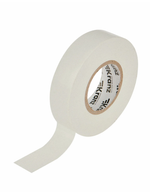 Профессиональная изолента ПВХ KRANZ 0,18х19 мм, 20 м, белая KR-09-2801