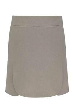 Юбка женская 1840АП, серо коричн #259СК011840АП