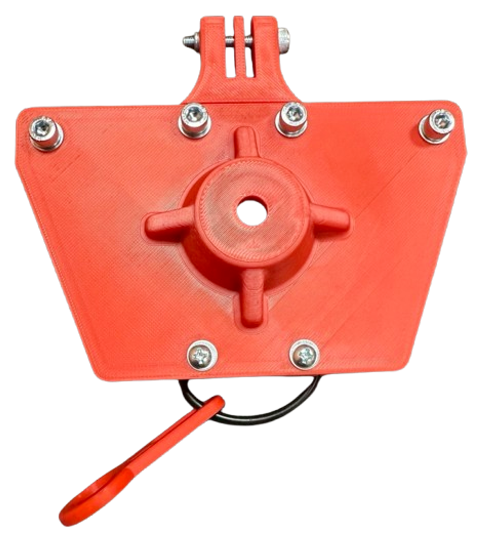 Универсальное быстросъемное крепление телеметрии на руль