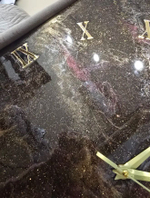 Настенные часы-картина из эпоксидной смолы подарочные