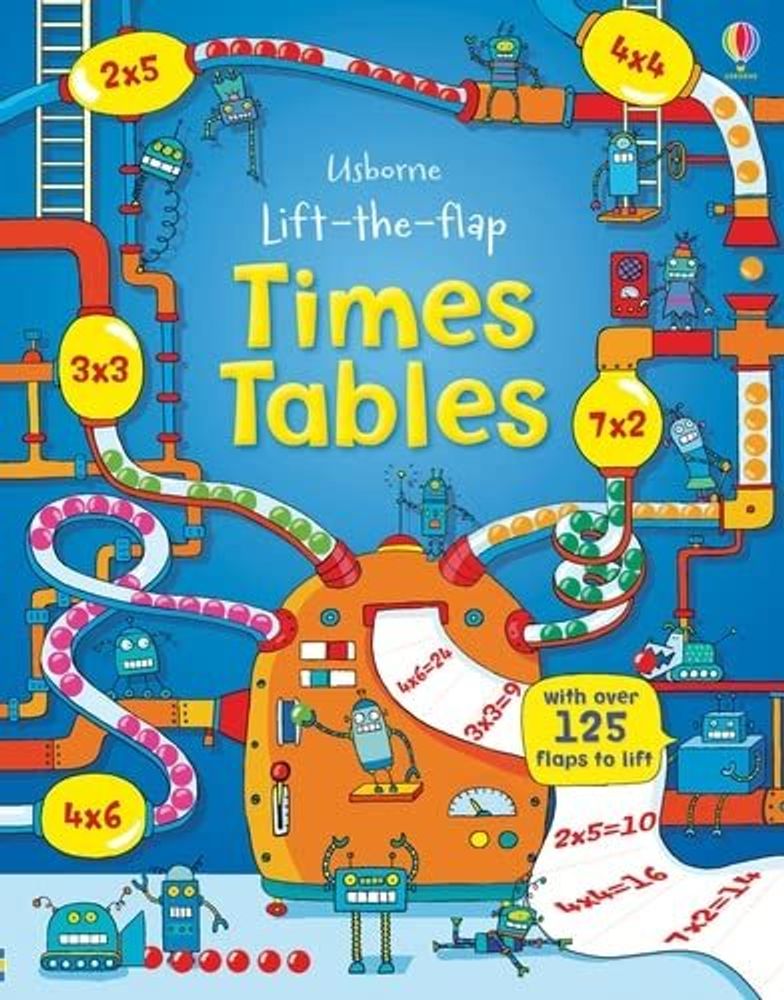 Lift-the-Flap Times Tables Board book
