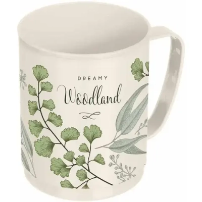 КРУЖКА "PICNIC" С ДЕКОРОМ 0,4Л (Бежевый)