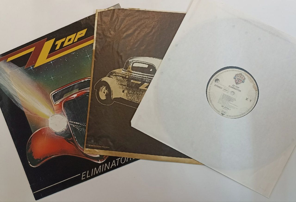 Винтажная виниловая пластинка ZZ Top Eliminator (Germany 1983)