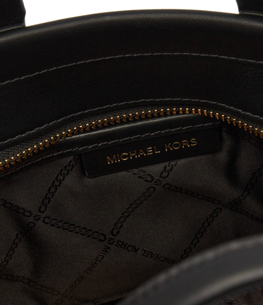 Кожаная сумка-трапеция Michael Kors - черный(30T4G3GM5L)