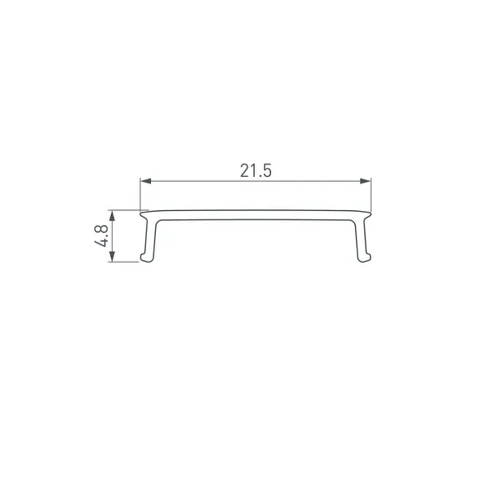Экран FANTOM-W23-2000 OPAL (Arlight, Пластик) 040818