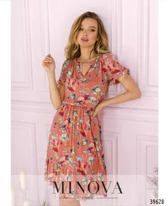 Платье 2004-пудровый Minova