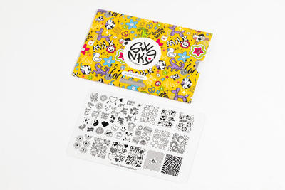 Swanky Stamping Пластина для стемпинга 140