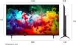 Телевизор LED LG 55" 55QNED70B6C.ARUG черный титан 4K Ultra HD 60Hz DVB-T DVB-T2 DVB-C DVB-S DVB-S2 USB WiFi Smart TV (RUS)