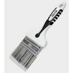 Кисть плоская  Black White   PREMIUM  25*15*56  универ.,серебр.светлый ворс, 2К ручка/860-025