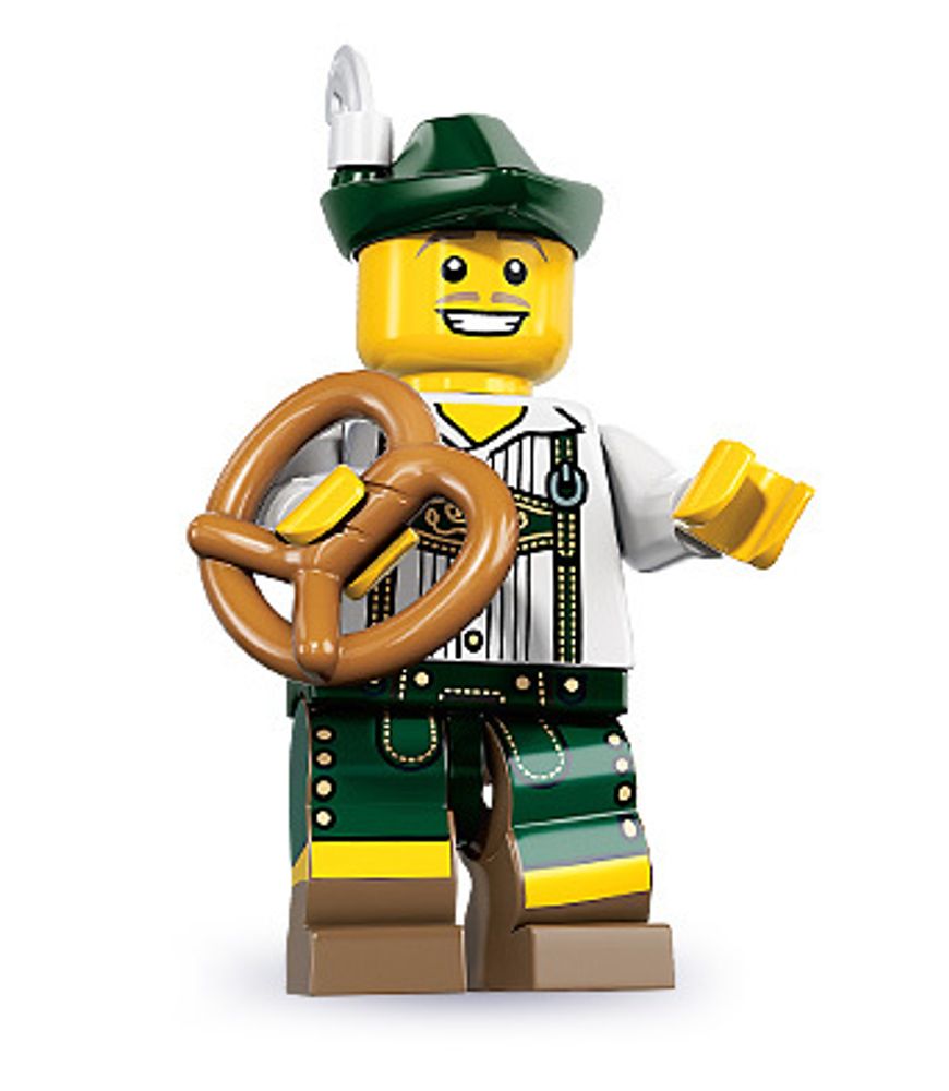 Минифигурка LEGO 8833 - 3 Ледерхозен