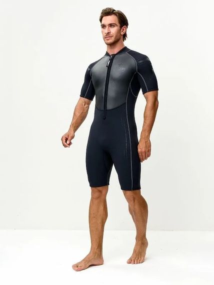 Гидрокостюм Sargan Black King shorty man черный 3 мм