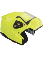 Шлем SHIRO SH501 Freedom Yellow Fluor XS