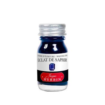 Чернила во флаконе Herbin 10 мл Eclat de saphir Синий Сапфир (11516T)