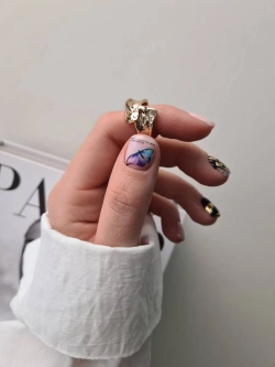Lucky Rose Слайдеры наклейки для ногтей Foil 115