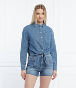 рубашка Tommy Jeans - темно-синий(DW0DW12894)