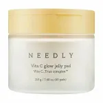 Тонер-пэды для сияния кожи лица NEEDLY Vita C Glow Jelly Pad 60 шт