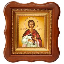 Лавр Илирийский святой мученик. Икона на холсте.