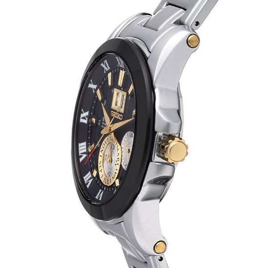 Мужские часы Seiko SNP129P1 Premier Kinetic
