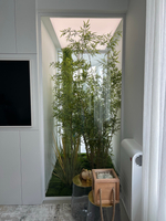 Озеленение искусственными растениями частного интерьера