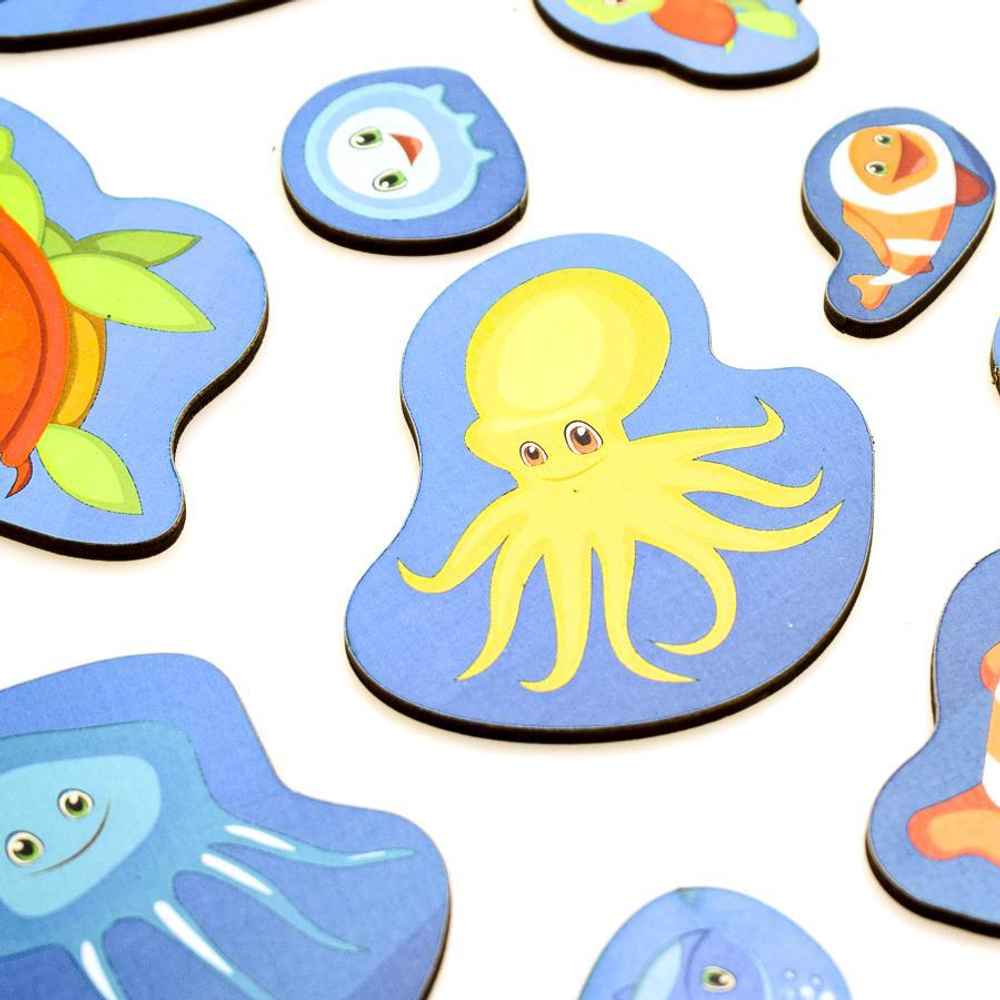 Вкладыш многоуровневый морские обитатели