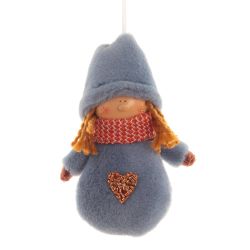 GAEM Украшение новогоднее "Девочка", L9 W4 H16 см, 3в.