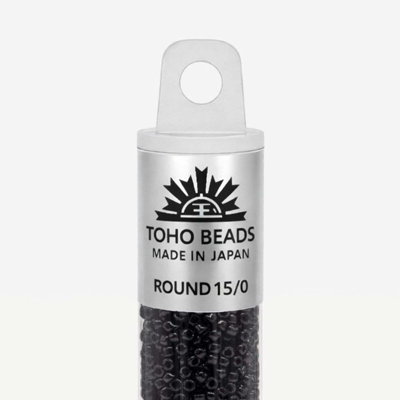 Японский бисер TOHO Round 15/0 (№49), непрозрачный глянцевый