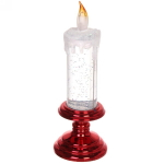 Сувенир с подсветкой «Свеча таинственная» 20*7 см, Красный