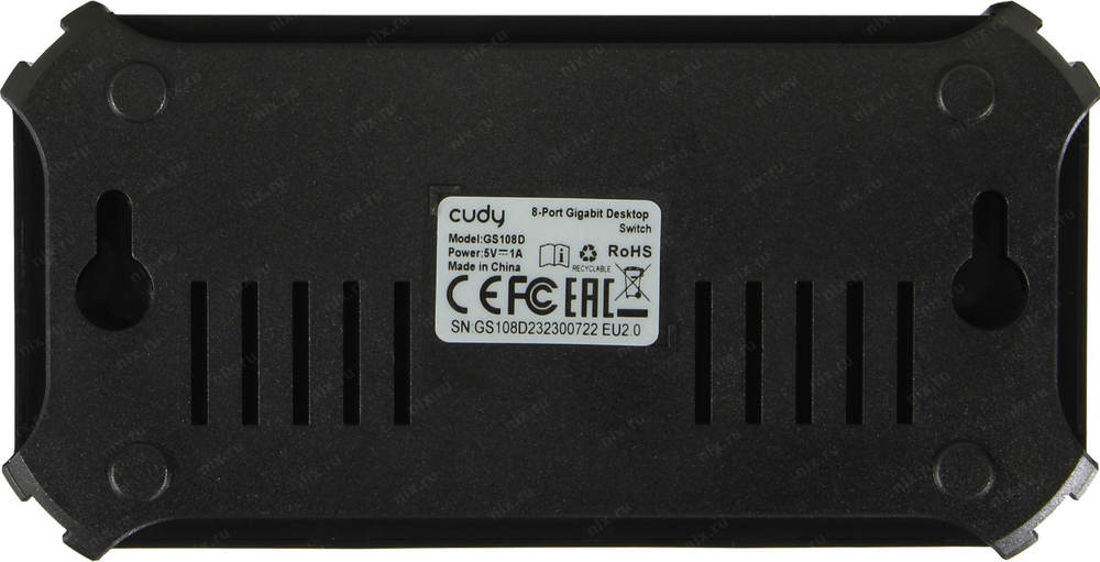 CUDY <GS108D> Gigabit Switch  (8UTP  1000Mbps)