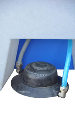 Туалетная Кабина Евростандарт «Люкс» в сборе Экомарка  деревянный поддон T-4 (1200x1100x2200см;80кг;серый) - арт.561352