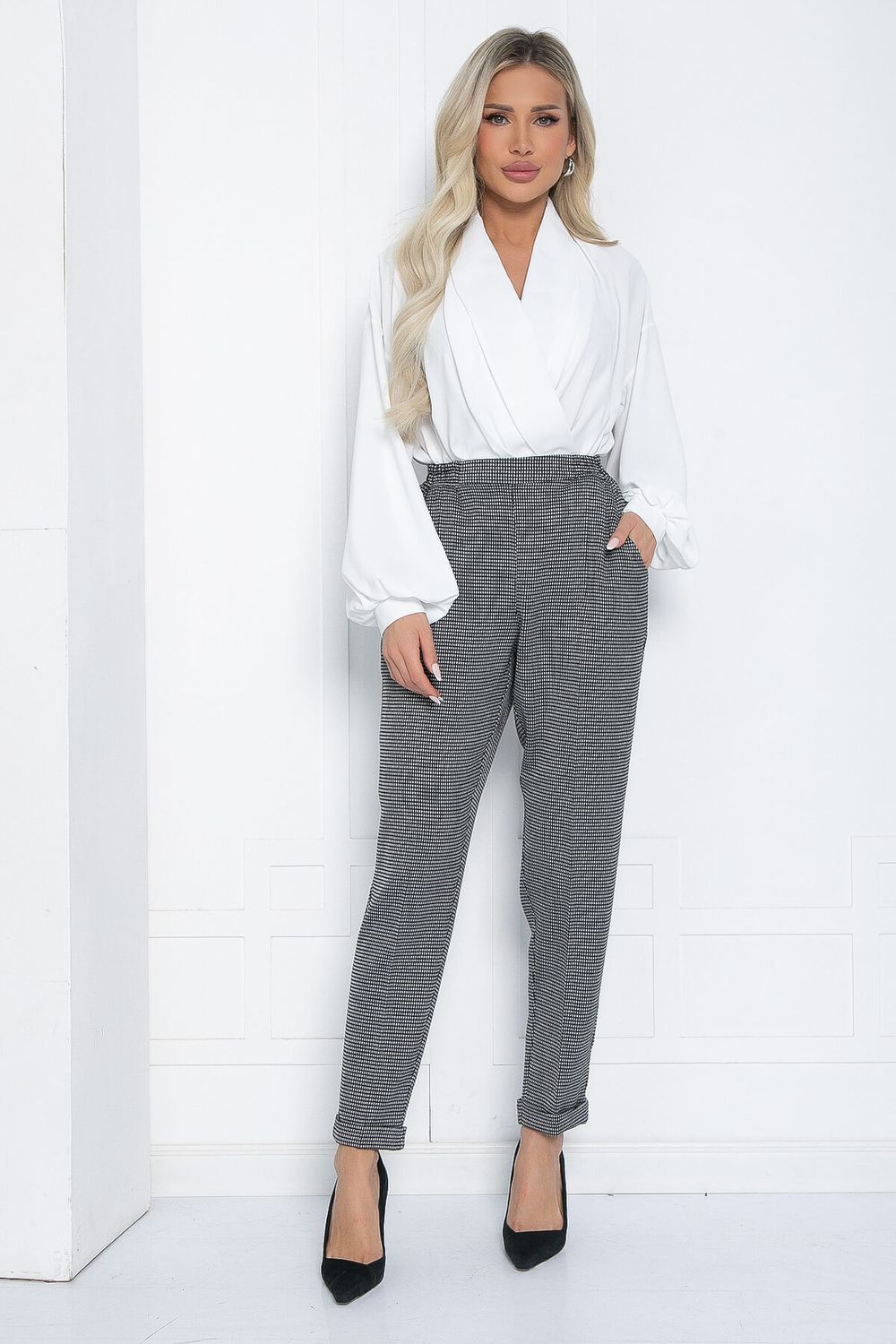 Брюки Новая классика (серые) Б12393-44 LT Collection