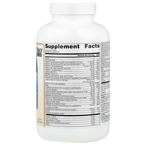 Source Naturals, Мультивитамины Life Force, без железа, 120 таблеток