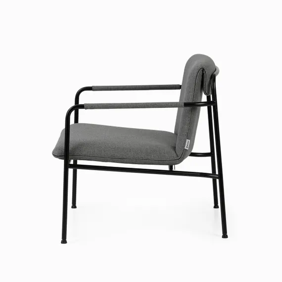 Лаунж-кресло Bam серое