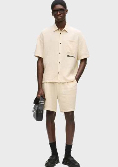 Шорты KARL LAGERFELD JEANS Crinkled Short