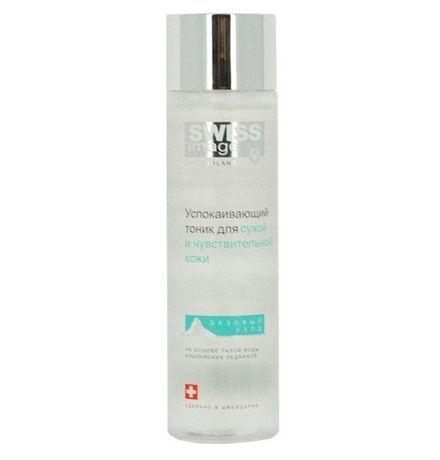 Swiss Image Тоник для лица Базовый уход, успокаивающий, для сухой и чувствительной кожи, 250 мл