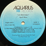 April Wine - On Record (Канада)
