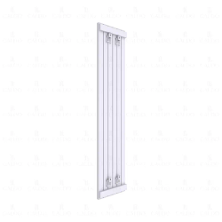 Вертикальные дизайн-радиаторы Aria 2000мм с нижним подключением