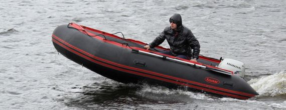 Лодка KORSAR Komandor KMD-380Pro (черный)