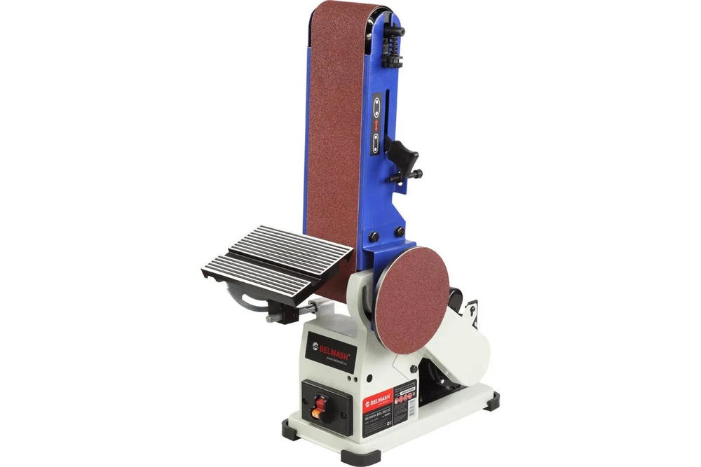 Станок шлифовальный ленточно-дисковый БЕЛМАШ BDG 100/152  400Вт,1420об/мин,150мм/915мм (S083A)