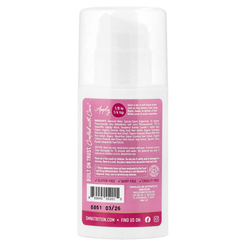 SMNutrition, Фитоэстрогеновый крем, без отдушек, 4 унции