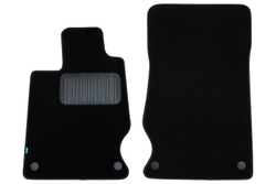 Коврики в салон для MERCEDES-BENZ R230 (SL-Class) 2001-2006, 2006-2008, 2008-2011, род., 2 шт. (текстиль) KLEVER03341222110KH