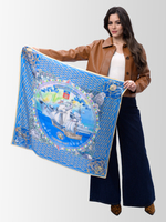 Платок «Мурман» 100% шелк