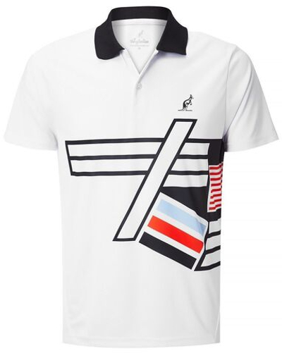 Мужское теннисное поло Australian Polo Special Edition Tennis - bianco