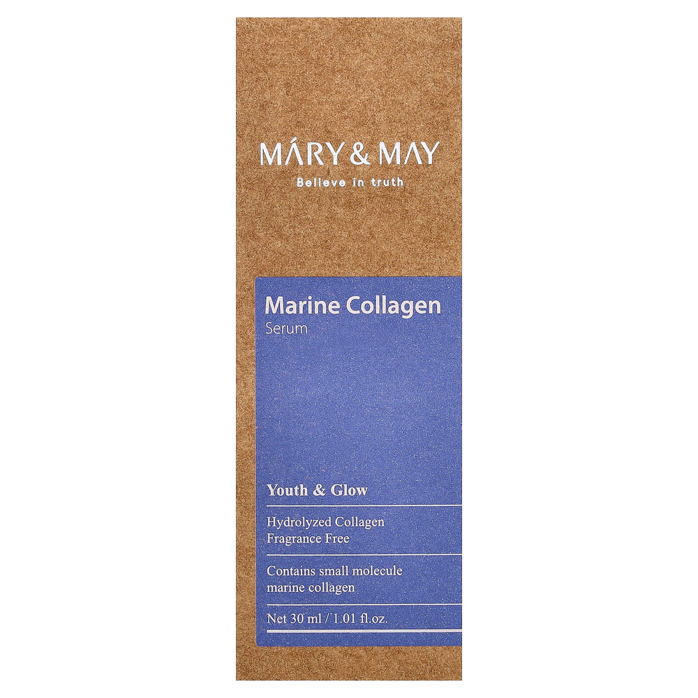 Mary & May, сыворотка с морским коллагеном, 30 мл (1,01 жидк. унции)
