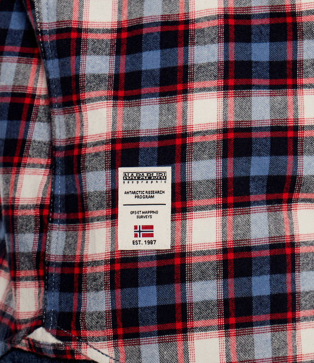 Рубашка Napapijri - темно-синий(NP0A4I2N)