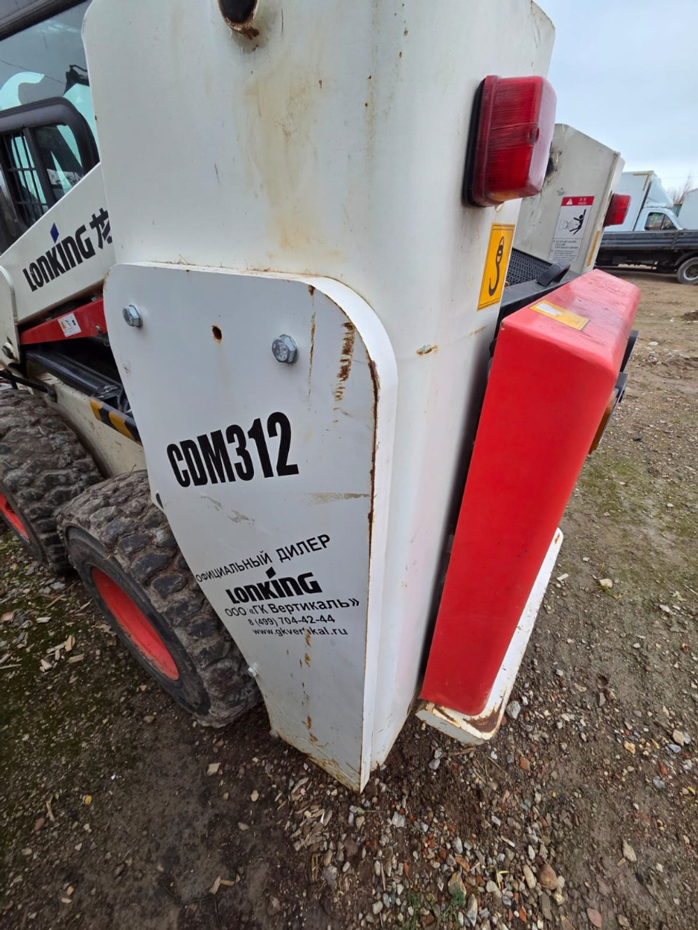 Lonking CDM* Мини погрузчик CDM312 (Дизельный, 3,2 л, 75 л.с., АТ)