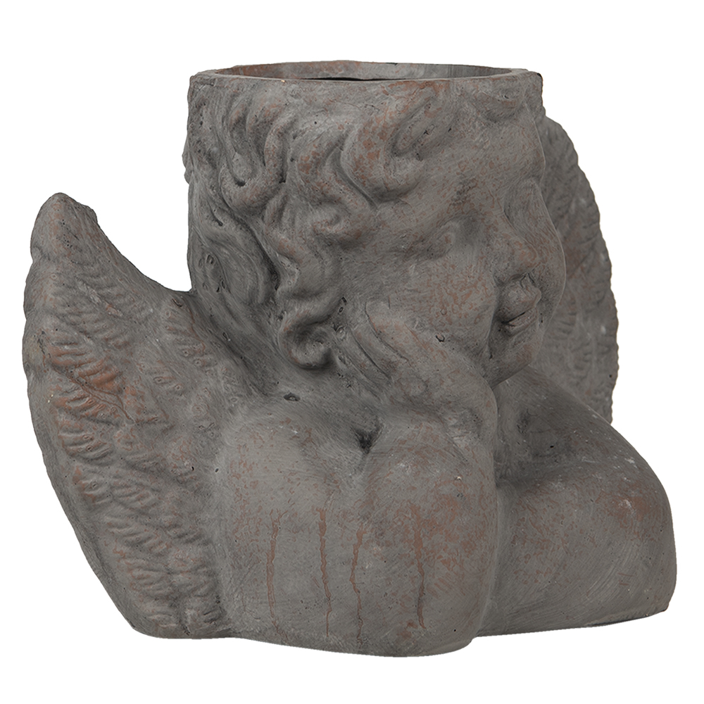 Кашпо "Ангел" 30x13x20см Бетон