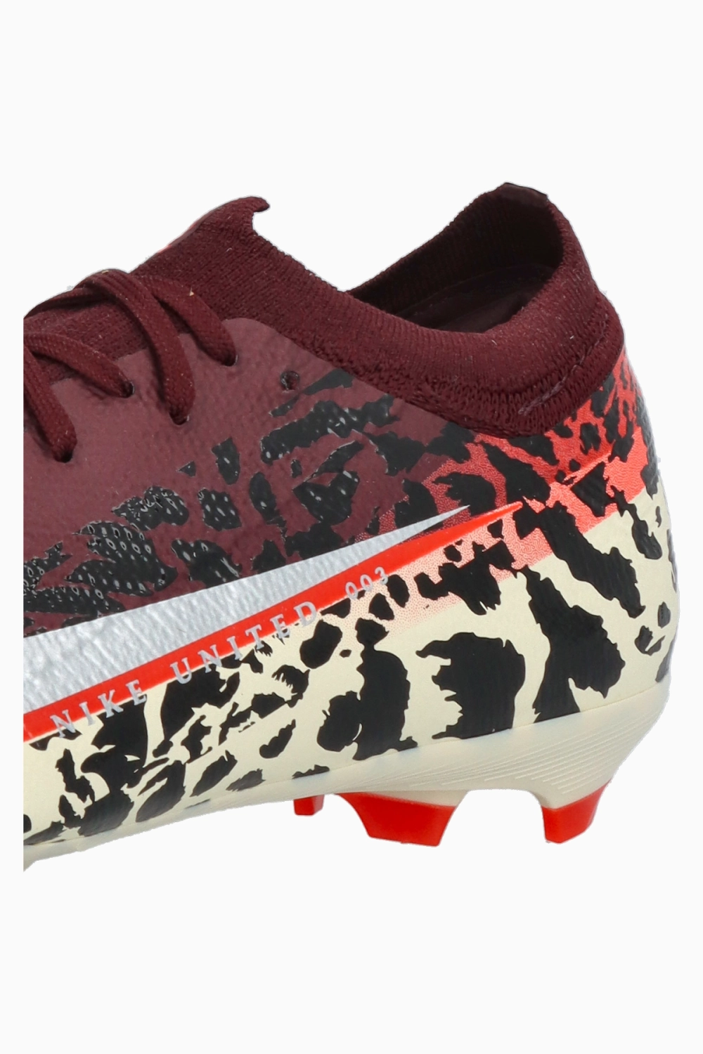 Бутсы Nike Zoom Mercurial Vapor 16 Pro FG Junior - бордовый