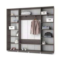 Шкаф-купе "Мартин" М42/М12 (ясень анкор темный/ясень анкор светлый), ЛДСП, MODERN